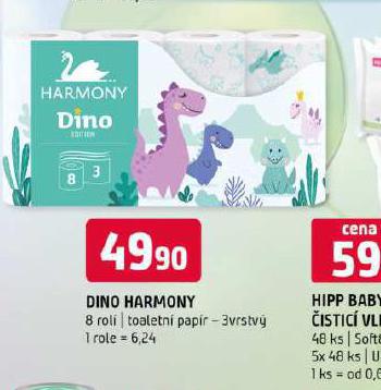 DINO HARMONY TOALETN PAPR