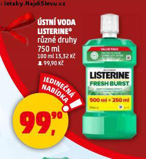 LISTERINE STN VODA