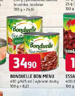 BONDUELLE BON MENU