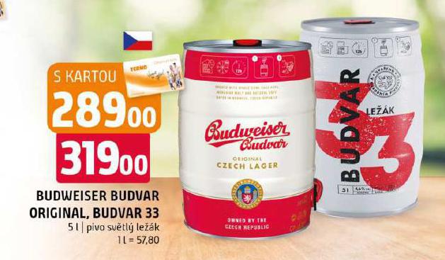 PIVO BUDVAR 33