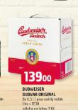 PIVO BUDWEISER BUDVAR ORIGINAL