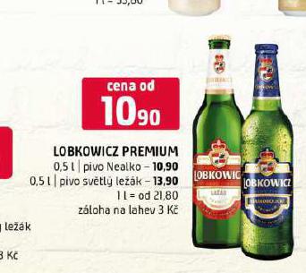 PIVO LOBKOWICZ PREMIUM NEALKO