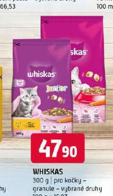 WHISKAS GRANULE PRO KOKY