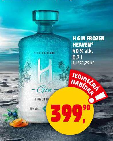 H GIN FROZEN HEAVEN