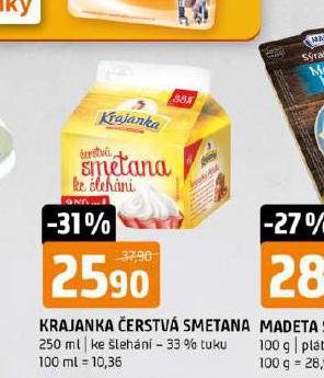 KRAJANKA ERSTV SMETANA KE LEHN 33%