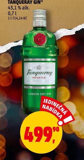 TANQUERAY GIN