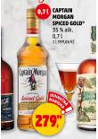 CAPTAIN MORGAN SPICED GOLD