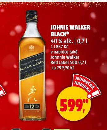 JOHNNIE WALKER BLACK LABEL