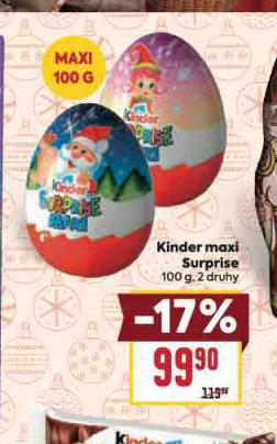 KINDER MAXI SURPRISE