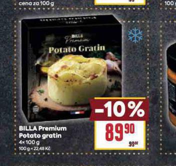 BILLA PRMEIUM POTATO GRATIN