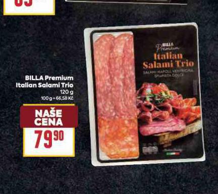 BILLA PREMIUM ITALIAN SALAMI TRIO