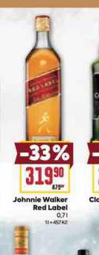 JOHNNIE WALKER BLACK LABEL 40%