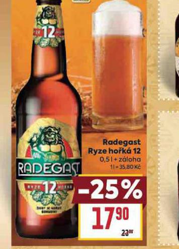 PIVO RADEGAST RYZE HOK 12