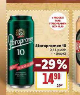 PIVO STAROPRAMEN 10