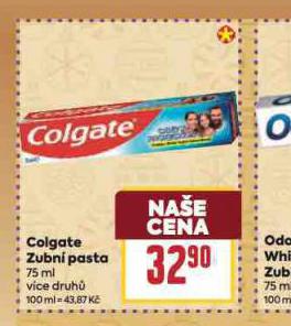 COLGATE ZUBN PASTA