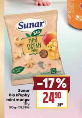 SUNAR BIO KUPKY MINI MANGO