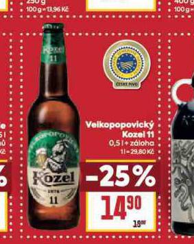 PIVO VELKOPOPOVICK KOZEL 11