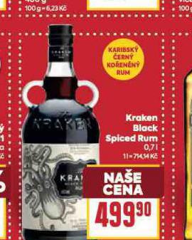 KRAKEN BLACK SPICED RUM