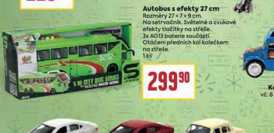 AUTOBUS S EFEKTY 27 CM