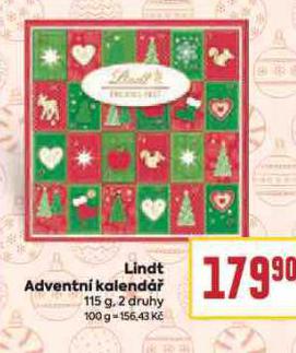 LINDT ADVENTN KALEND