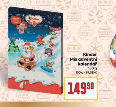 KINDER MIX ADVENTN KALEND