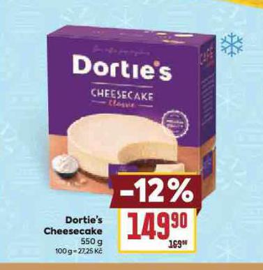 DORTIES CHEESECAKE