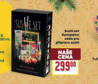 SUSHI SET KOMPLETN SADA PRO PPRAVU SUSHI