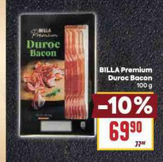 BILLA PREMIUM DURAC BACON