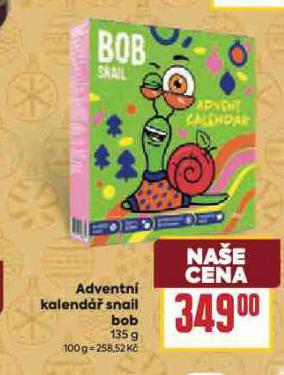 ADVENTN KALEND SNAIL BOB