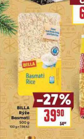 BILLA RݎE BASMATI