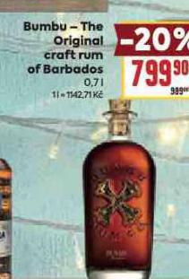 BUMBU - THE ORIGINAL CRAFT RUM OF BARBADOS