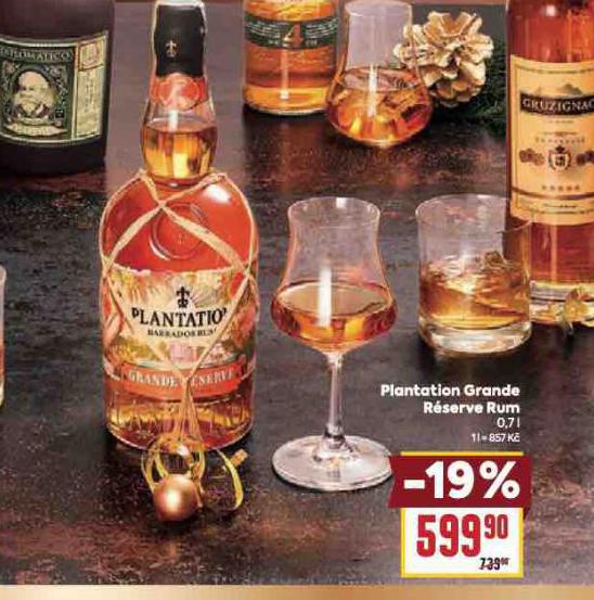 PLANTATION GRANDE RSERVA RUM