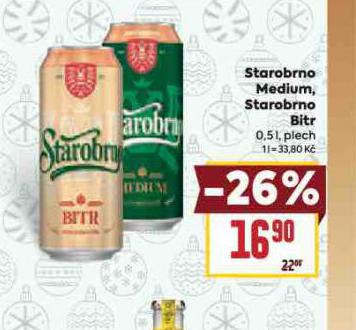 PIVO STAROBRNO BITR