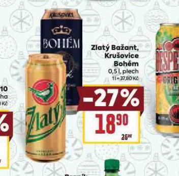 PIVO ZLAT BAANT