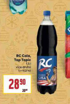 RC COLA, TOP TOPIC