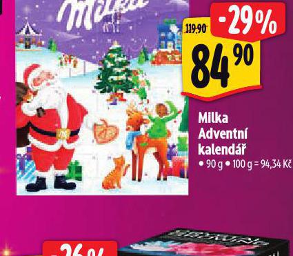 MILKA ADVENTN KALEND