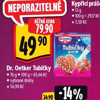 DR. OETKER TUBIKY