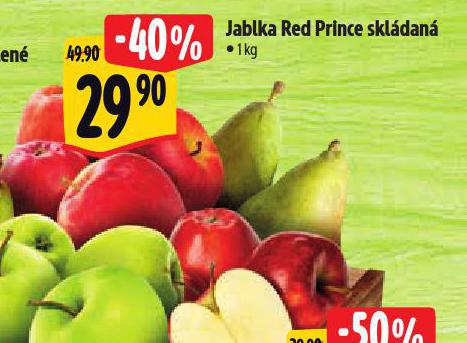 JABLKA RED PRINCE