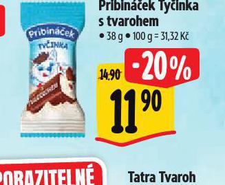 PRIBINEK TYINKA S TVAROHEM