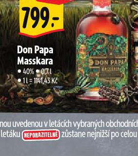 DON PAPA MASSKARA