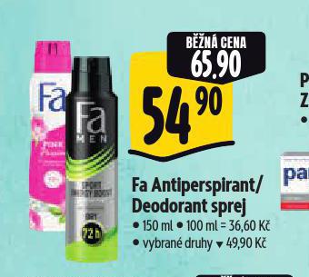 FA ANTIPERSPIRANT