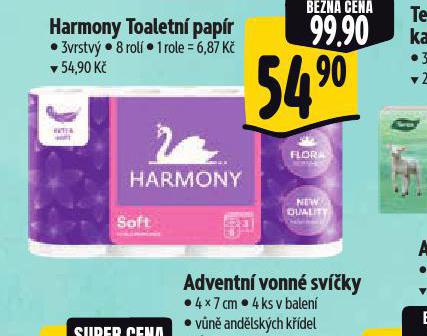 HARMONY TOALETN PAPR