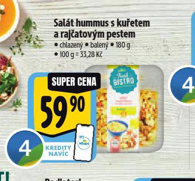 SALT HUMMUS S KUETEM A RAJATOVM PESTEM