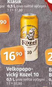 PIVO VELKOPOPOVICK KOZEL 10