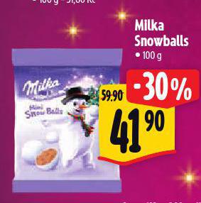 MILKA SNOWBALLS