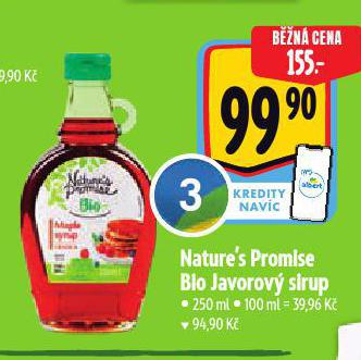 BIO JAVOROV SIRUP