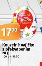 KOUZELN VAJKO S PEKVAPENM