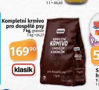 KOMPLETN KRMIVO PRO DOSPL PSY