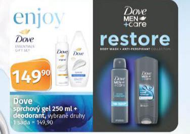 DOVE SPRCHOV GEL