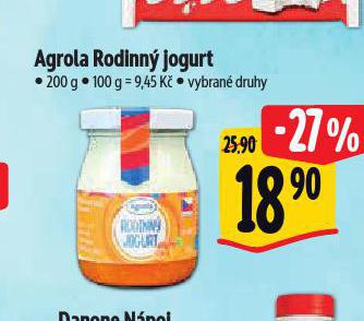 AGROLA RODINN JOGURT